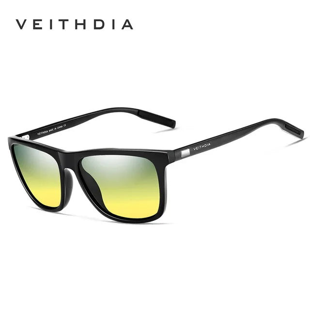 Brand Sunglasses Unisex Retro Aluminum+Tr90 Sunglasses Polarized Lens Vintage Eyewear Sun Glasses for Men/Women 6108