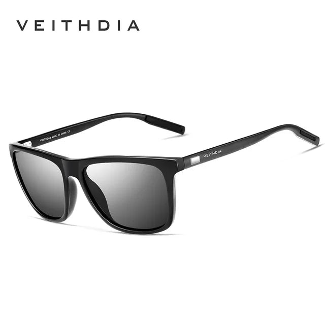 Brand Sunglasses Unisex Retro Aluminum+Tr90 Sunglasses Polarized Lens Vintage Eyewear Sun Glasses for Men/Women 6108