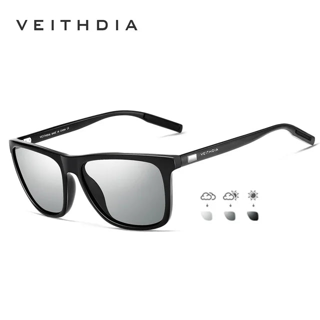 Brand Sunglasses Unisex Retro Aluminum+Tr90 Sunglasses Polarized Lens Vintage Eyewear Sun Glasses for Men/Women 6108