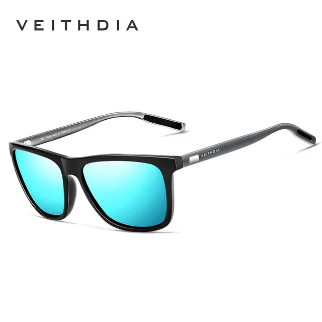 Brand Sunglasses Unisex Retro Aluminum+Tr90 Sunglasses Polarized Lens Vintage Eyewear Sun Glasses for Men/Women 6108