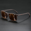 2Pcs Luxury Square Vintage Polarized Cycling Sunglasses UV400 Men Women Fashion Eyewear Travel Driving Fishing Sun Glasses